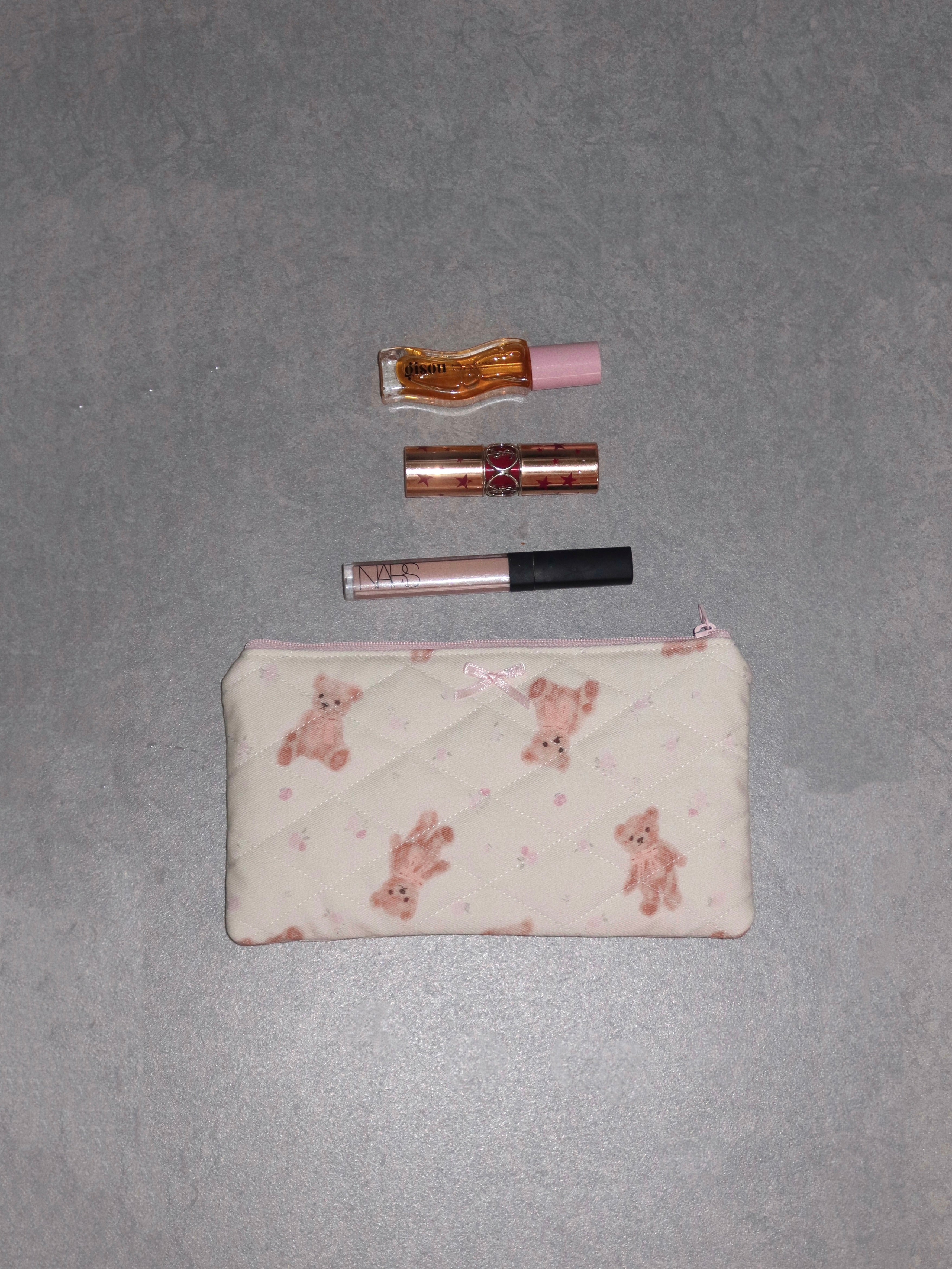 Teddy Flat Pencil Case