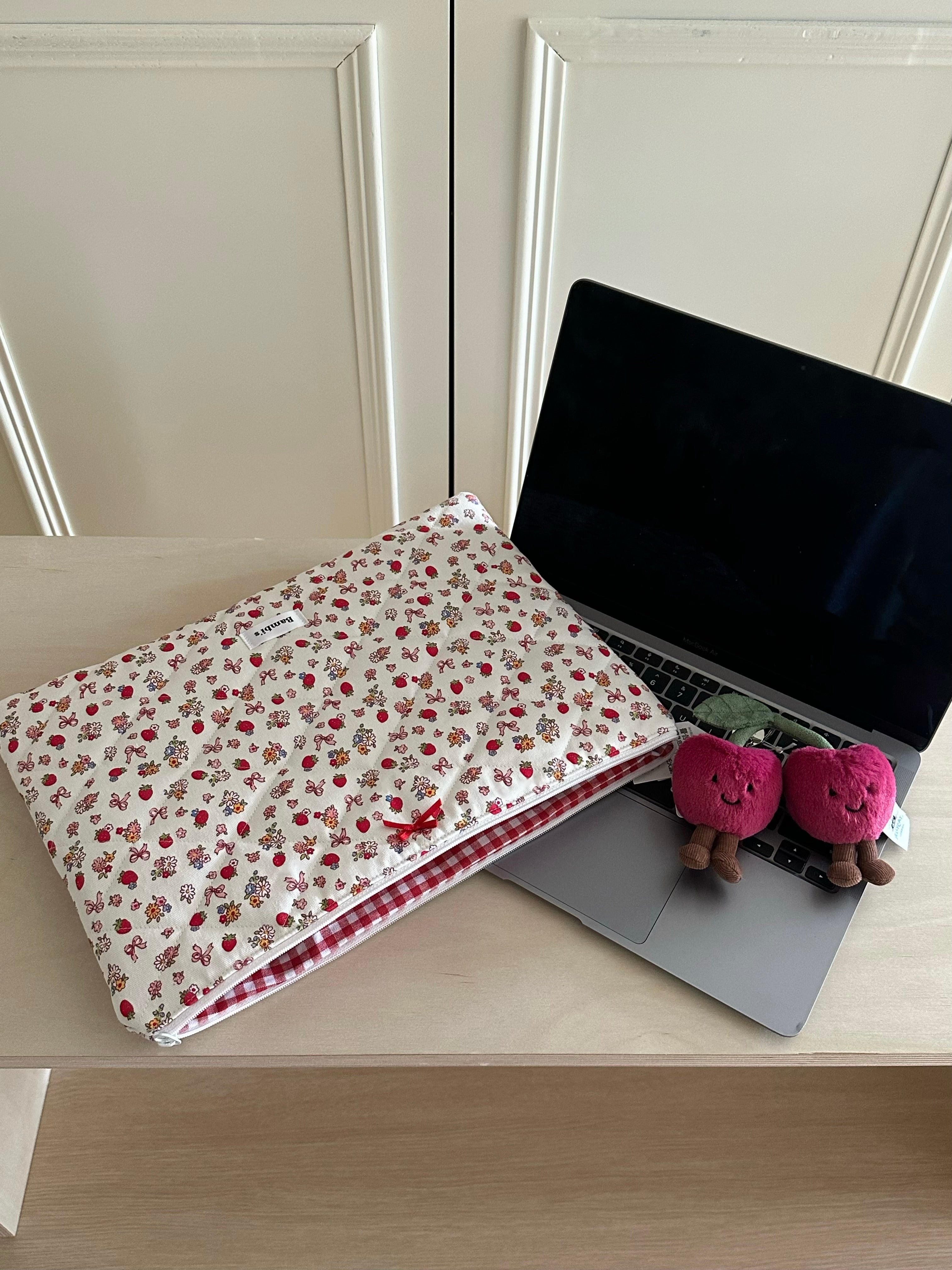 Strawberry Farm Laptop Sleeve