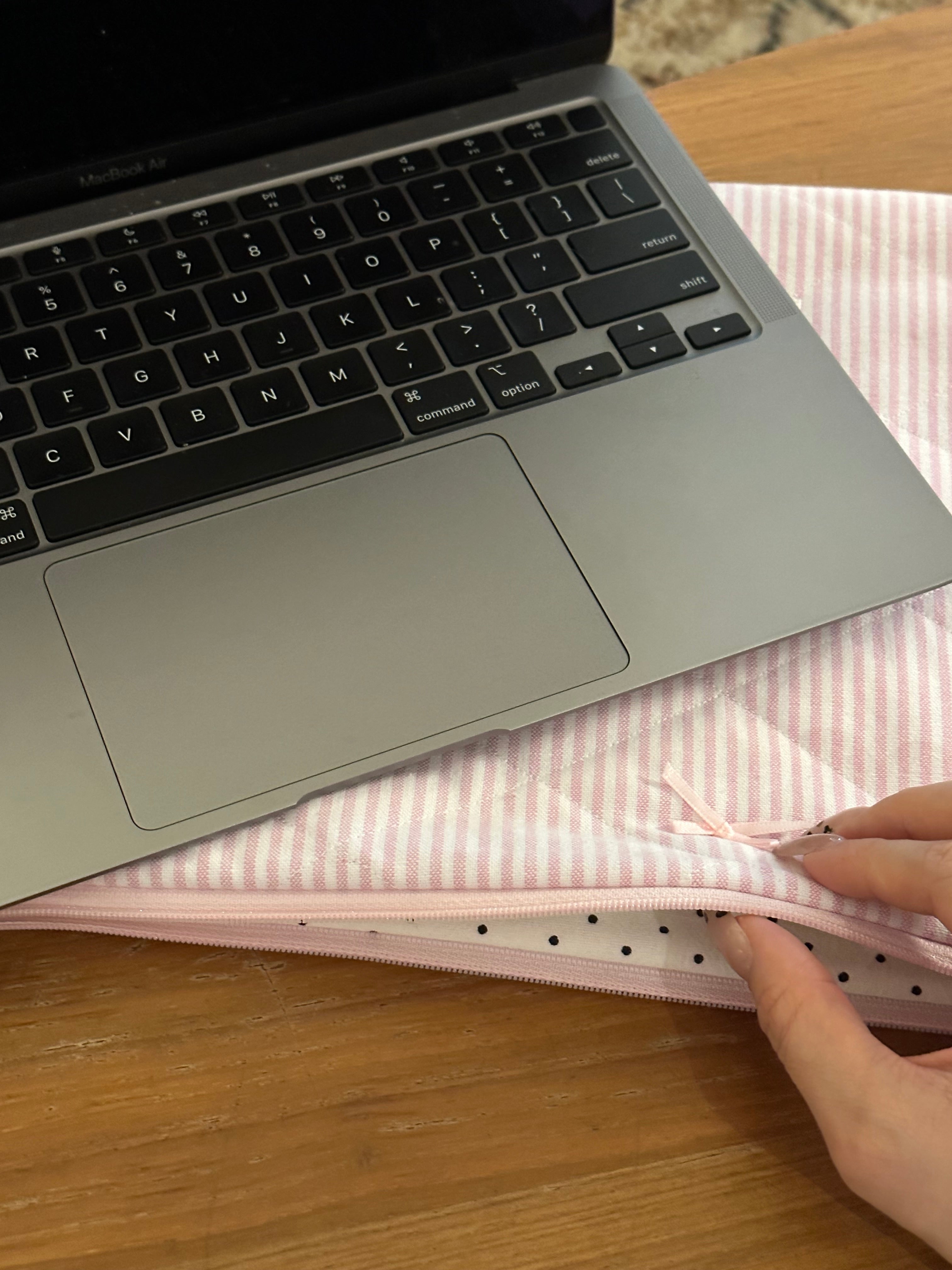 Hailey in Pink Laptop Sleeve