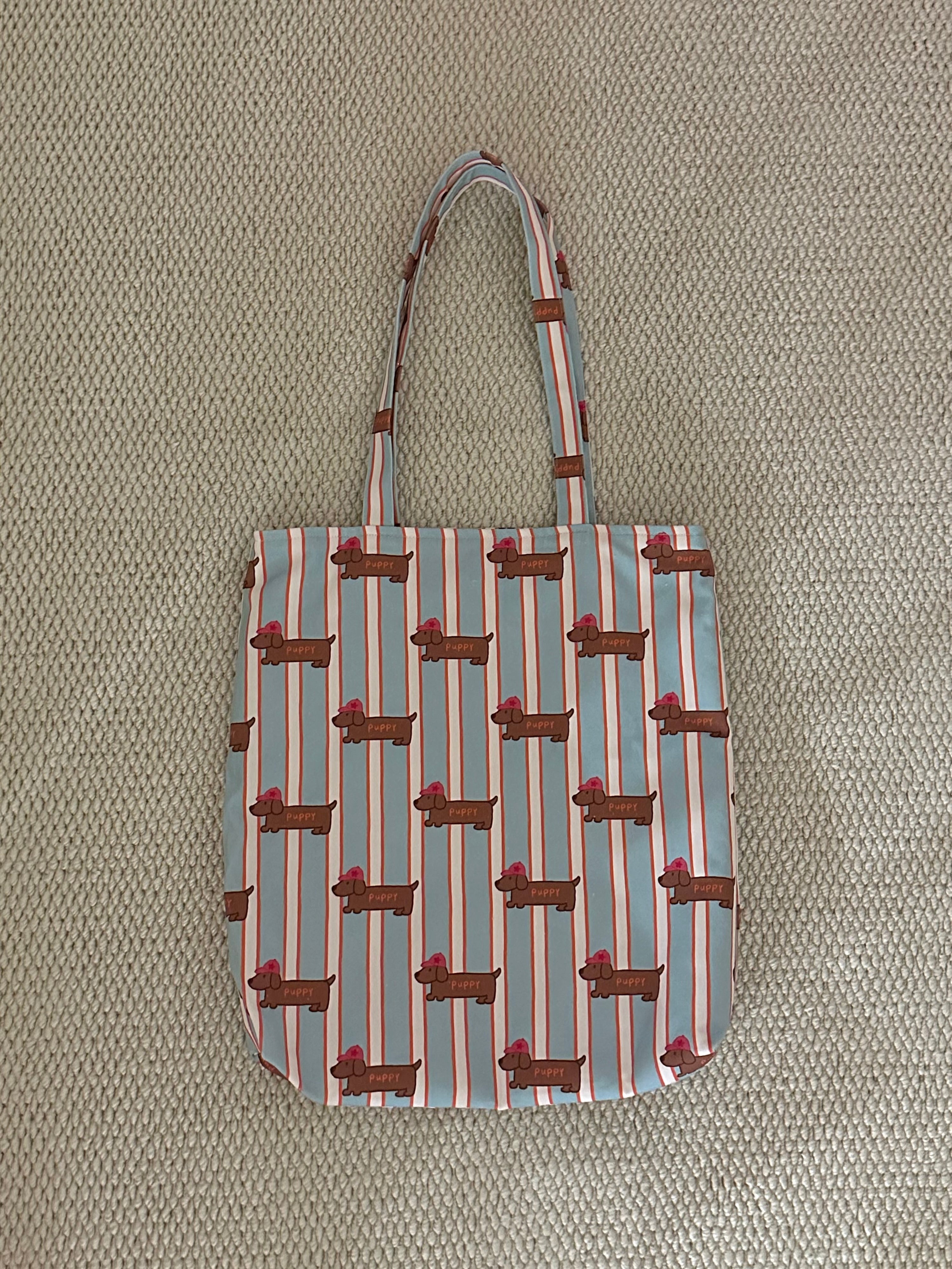 Puppy Tote Bag